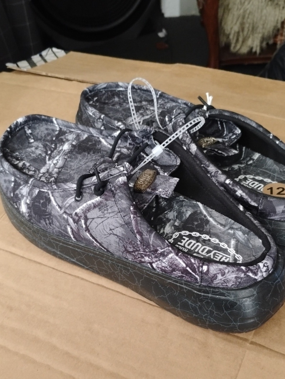 Hey Dude Jelly Roll Black Camo
